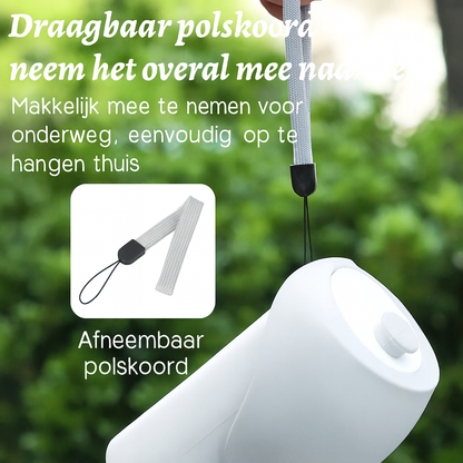 Het opvouwbare drinkfles voor honden